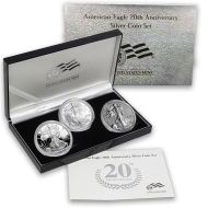 2006 American Silver Eagle 20th Anniversary Set