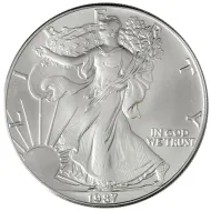 1988 American Silver Eagle - BU (Brilliant Uncirculated)