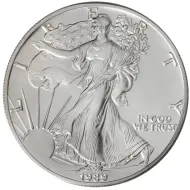 1988 American Silver Eagle - BU (Brilliant Uncirculated)