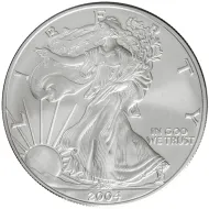 2004 American Silver Eagle - BU (Brilliant Uncirculated)