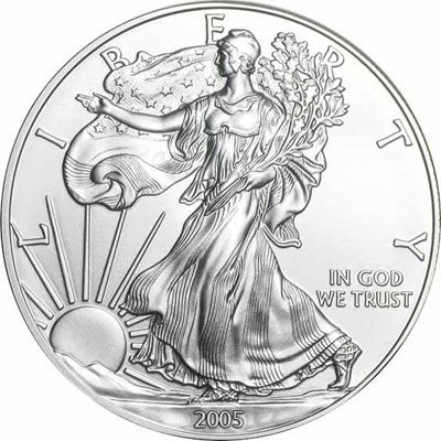 2005 American Silver Eagle - BU (Brilliant Uncirculated)