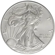 2007 American Silver Eagle - BU (Brilliant Uncirculated)