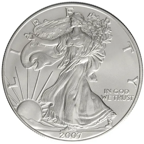 2007 American Silver Eagle - BU (Brilliant Uncirculated)