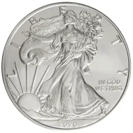 2020 American Silver Eagle - BU (Brilliant Uncirculated)