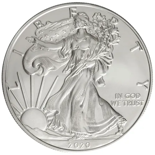 2020 American Silver Eagle - BU (Brilliant Uncirculated)