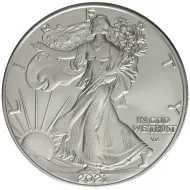 2021 American Silver Eagle - Type 1 BU (Brilliant Uncirculated)