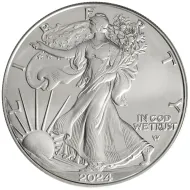 2024 American Silver Eagle - BU (Brilliant Uncirculated)