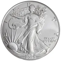 2025 American Silver Eagle - BU (Brilliant Uncirculated)