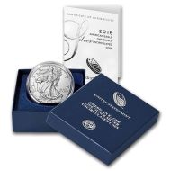 2016 W Burnished American Silver Eagle