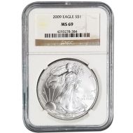 2009 American Silver Eagle - NGC MS 69