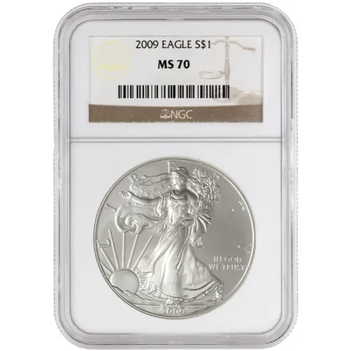 2009 American Silver Eagle - NGC MS 70