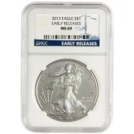 2013 American Silver Eagle - NGC MS 69 Early Release