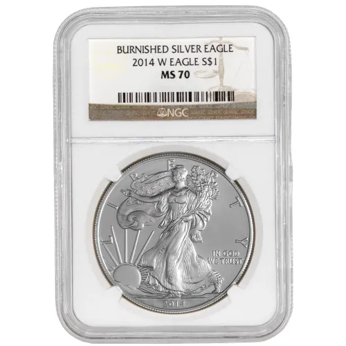 2014 W American Silver Eagle - NGC MS 70