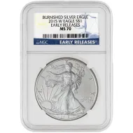 2015 W American Silver Eagle - NGC MS 70 Early Releases