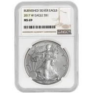 2017 W American Silver Eagle - NGC MS 69