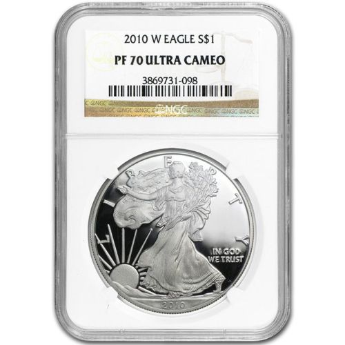 2010 American Silver Eagle - NGC PF 70