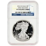 2014 American Silver Eagle - NGC PF 70 Early Release