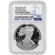 2016 American Silver Eagle - NGC PF 70 Early Release