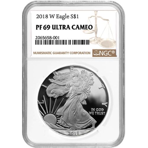 2018 American Silver Eagle - NGC PF 69