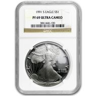 1991 American Silver Eagle - NGC PF 69