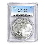 2006 American Silver Eagle - PCGS MS 69