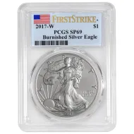 2017 W American Silver Eagle - PCGS MS 69 First Strike