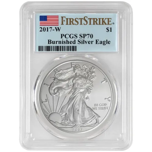 2017 W American Silver Eagle - PCGS SP 70 First Strike