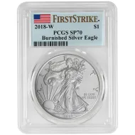 2018 W American Silver Eagle - PCGS SP 70 First Strike