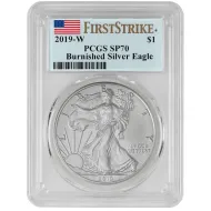 2019 W American Silver Eagle - PCGS SP 70 First Strike