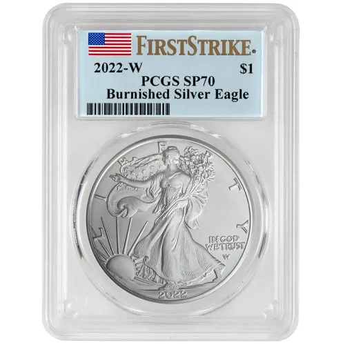 2022 W American Silver Eagle - PCGS SP 70 First Strike