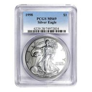 1998 American Silver Eagle - PCGS MS 69