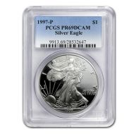 1997 American Silver Eagle - PCGS PF 69