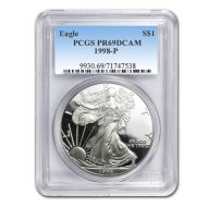 1998 American Silver Eagle - PCGS PF 69