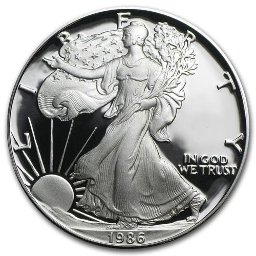 1986 American Silver Eagle - Proof (Coin Only)