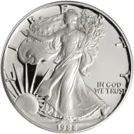 1988 American Silver Eagle - Proof (Coin Only)