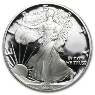 1991 American Silver Eagle - Proof (Coin Only)