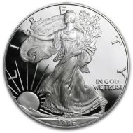 1996 American Silver Eagle - Proof (Coin Only)