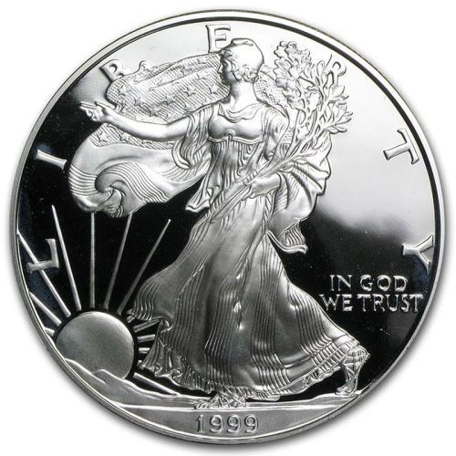 1999 American Silver Eagle - Proof (Coin Only)