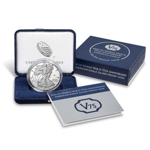 2020 American Silver Eagle (W) - Proof WW2 75th Anniversary