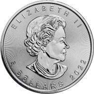2022 Canada 1 oz Silver Maple Leaf BU