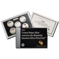 2011 America the Beautiful Quarter Silver Proof Set
