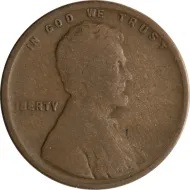 1910 S Lincoln Wheat Penny - Good