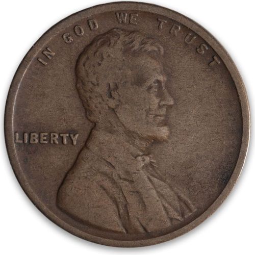 1912 S Lincoln Wheat Penny - Very Fine