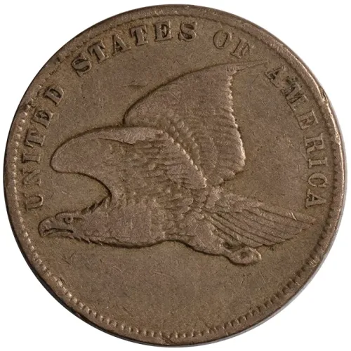 1858 Flying Eagle Penny Small Letters - Very Fine