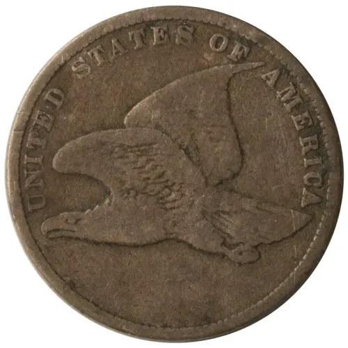 1857 Flying Eagle Penny - Very Good (VG)