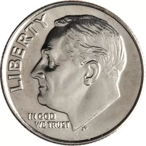 1996 W Roosevelt Dime - BU (Brilliant Uncirculated)