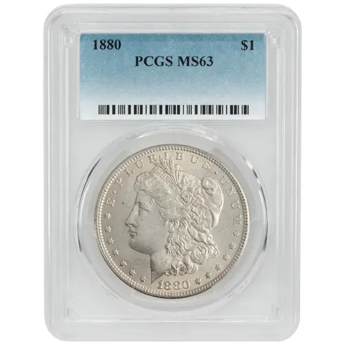 1880 Morgan Dollar - NGC MS 63