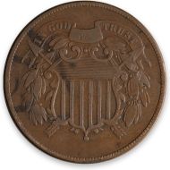 1865 2 Cent Fancy 5 - VF (Very Fine)
