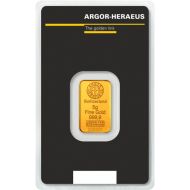 5 gram Gold Bar - Argor-Hereus (In Assay Card)