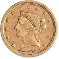 Mixed Date $2.5 Gold Liberty Quarter Eagle - Jewelry Condition